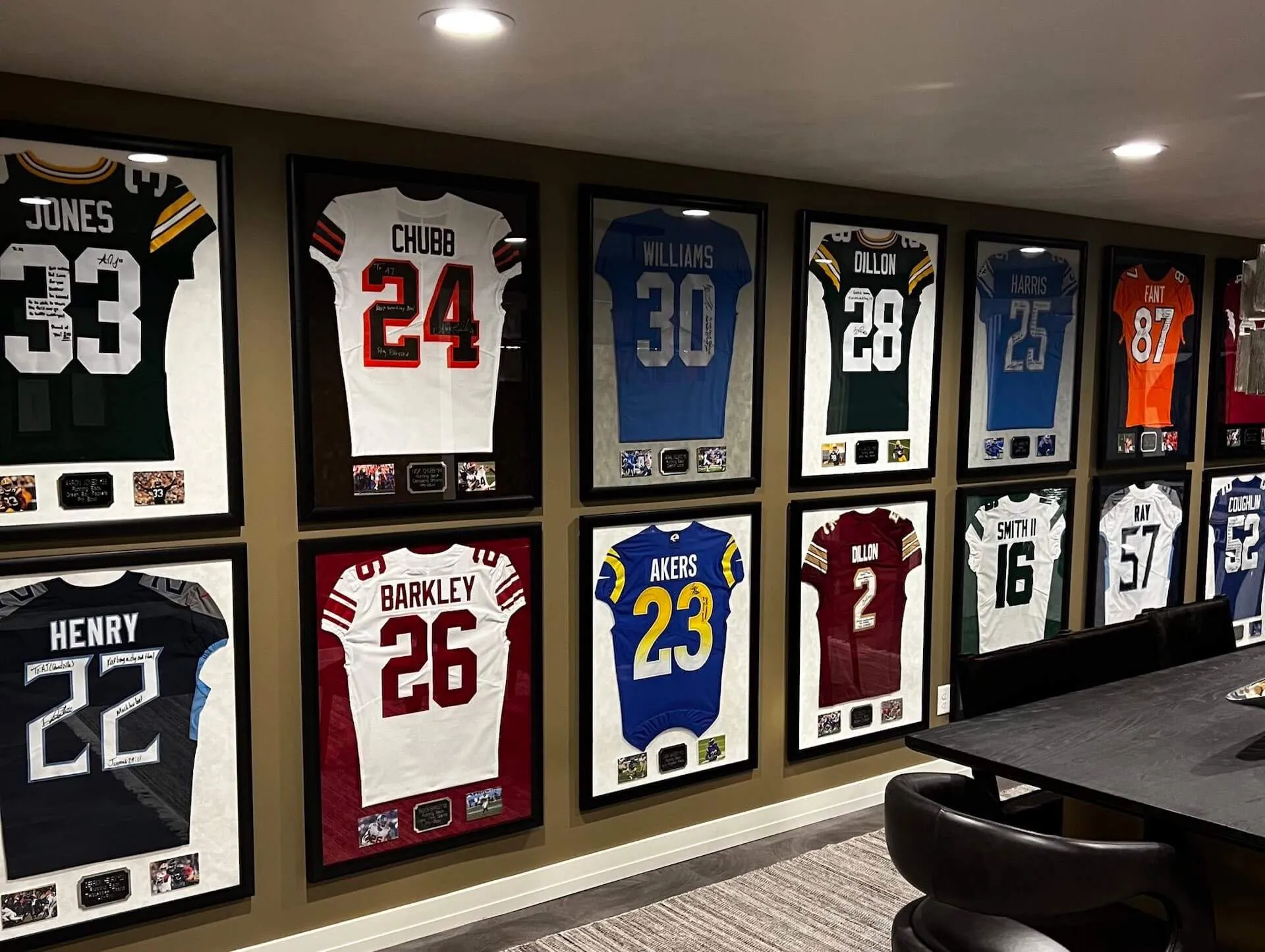 Jersey Framing